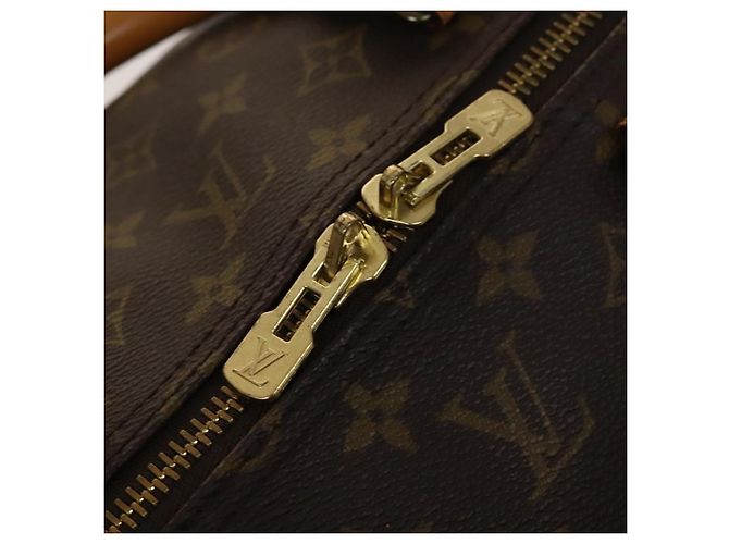 LOUIS VUITTON Borsa Boston Monogram Keepall 55 M41424 LV Auth 138586 Monogramma - vista 17