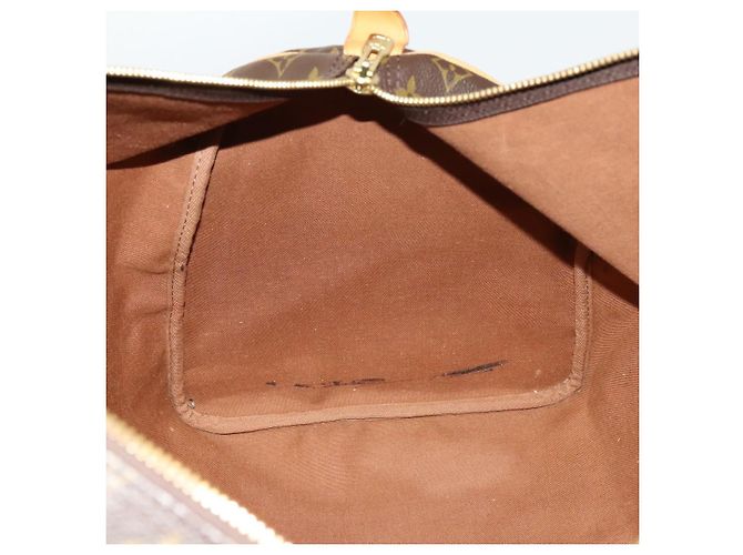 LOUIS VUITTON Borsa Boston Monogram Keepall 55 M41424 LV Auth 138586 Monogramma - vista 19