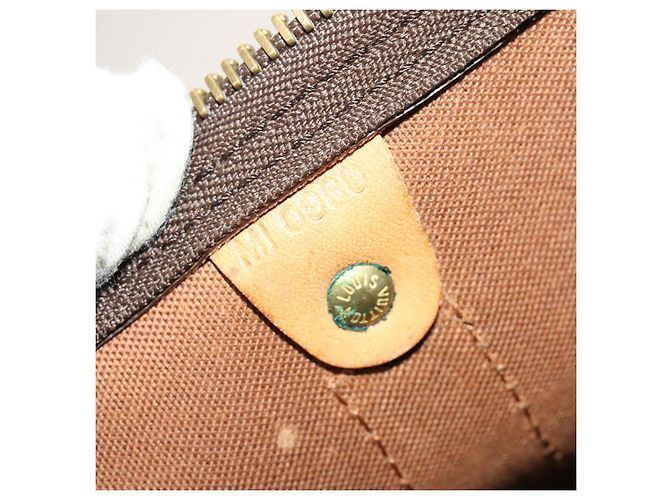 LOUIS VUITTON Borsa Boston Monogram Keepall 55 M41424 LV Auth 138586 Monogramma - vista 21