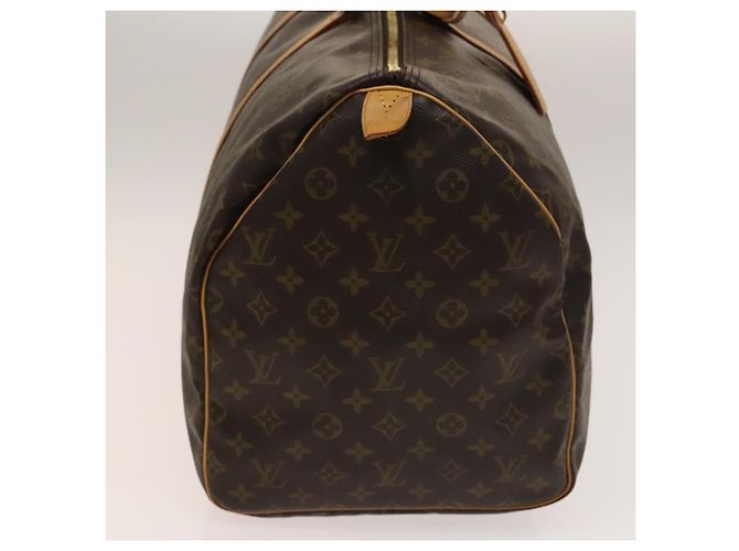 LOUIS VUITTON Borsa Boston Monogram Keepall 55 M41424 LV Auth 138586 Monogramma - vista 5