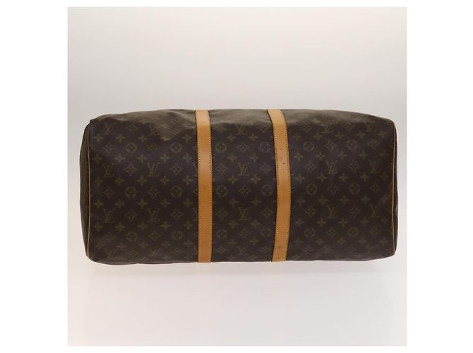 LOUIS VUITTON Borsa Boston Monogram Keepall 55 M41424 LV Auth 138586 Monogramma - vista 9