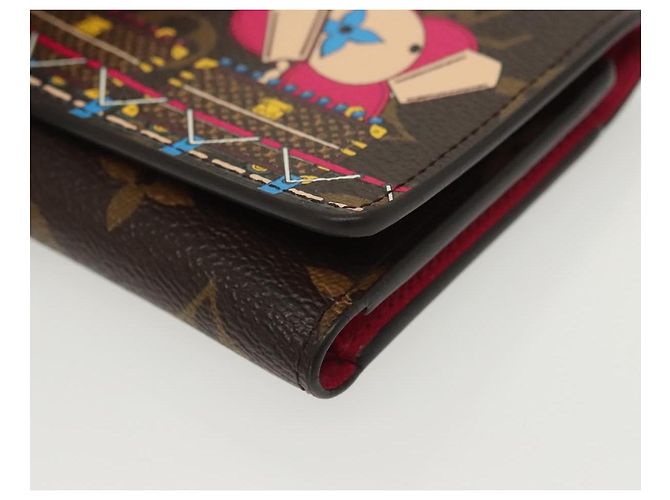 LOUIS VUITTON Portafoglio Victorine Monogram Vivienne M69751 Auth 138937 Monogramma - vista 15