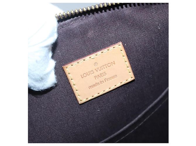 LOUIS VUITTON Monogram Vernis Bellevue GM Tote Bag Amarante M93589 Auth 139919 Dark red - view 18