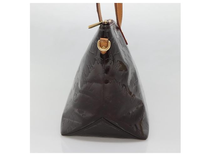 LOUIS VUITTON Monogram Vernis Bellevue GM Tote Bag Amarante M93589 Auth 139919 Dark red - view 3