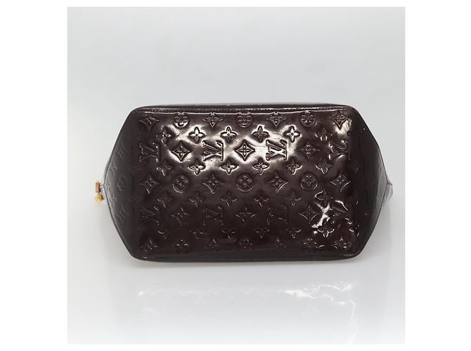 LOUIS VUITTON Monogram Vernis Bellevue GM Tote Bag Amarante M93589 Auth 139919 Dark red - view 5