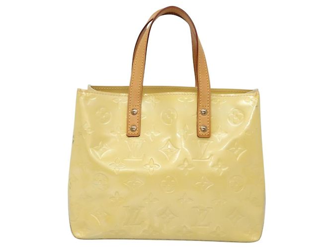 LOUIS VUITTON Borsa a Mano Monogram Vernis Reade PM Perle M91336 LV Auth 140064 - vista 13