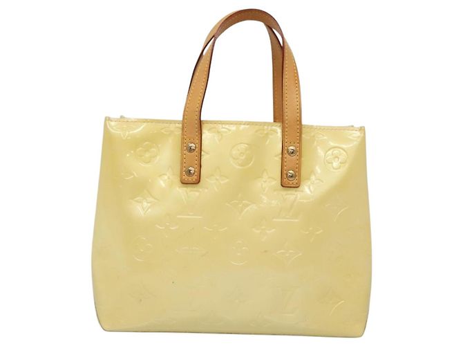 LOUIS VUITTON Borsa a Mano Monogram Vernis Reade PM Perle M91336 LV Auth 140064 - vista 2