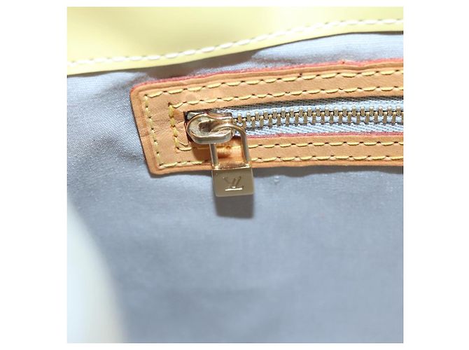 LOUIS VUITTON Borsa a Mano Monogram Vernis Reade PM Perle M91336 LV Auth 140064 - vista 20