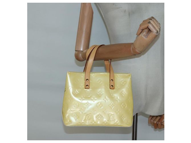 LOUIS VUITTON Borsa a Mano Monogram Vernis Reade PM Perle M91336 LV Auth 140064 - vista 22