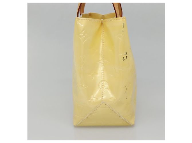 LOUIS VUITTON Borsa a Mano Monogram Vernis Reade PM Perle M91336 LV Auth 140064 - vista 3