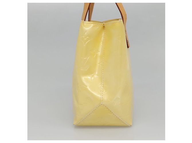 LOUIS VUITTON Borsa a Mano Monogram Vernis Reade PM Perle M91336 LV Auth 140064 - vista 4