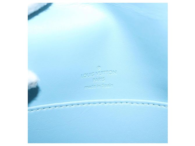 LOUIS VUITTON Borsa Thompson Street Monogram Vernis Blu Baby M91009 Auth ep10278 Blu chiaro - vista 15