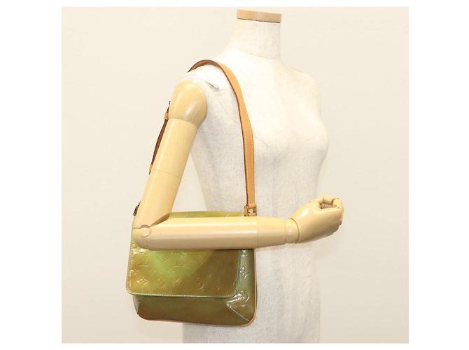 LOUIS VUITTON Borsa Thompson Street Monogram Vernis Blu Baby M91009 Auth ep10278 Blu chiaro - vista 21