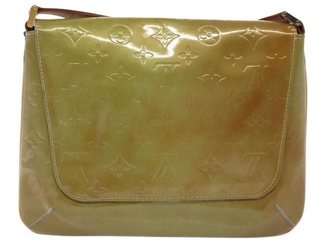 LOUIS VUITTON Borsa Thompson Street Monogram Vernis Blu Baby M91009 Auth ep10278 Blu chiaro - vista 3