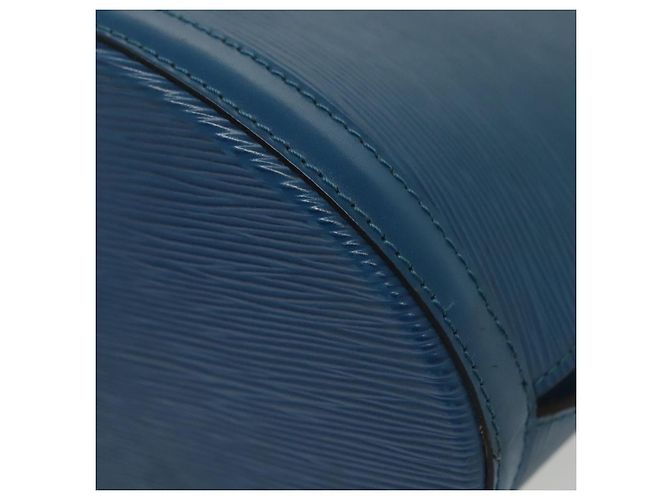 LOUIS VUITTON Borsa a Spalla Epi Cluny Blu M52255 LV Auth BA5000 - vista 13