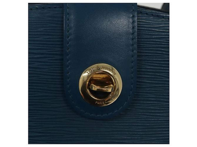 LOUIS VUITTON Borsa a Spalla Epi Cluny Blu M52255 LV Auth BA5000 - vista 14