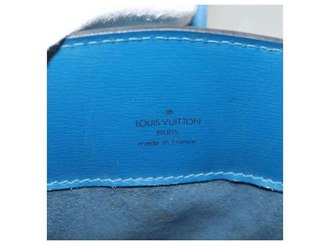 LOUIS VUITTON Borsa a Spalla Epi Cluny Blu M52255 LV Auth BA5000 - vista 15