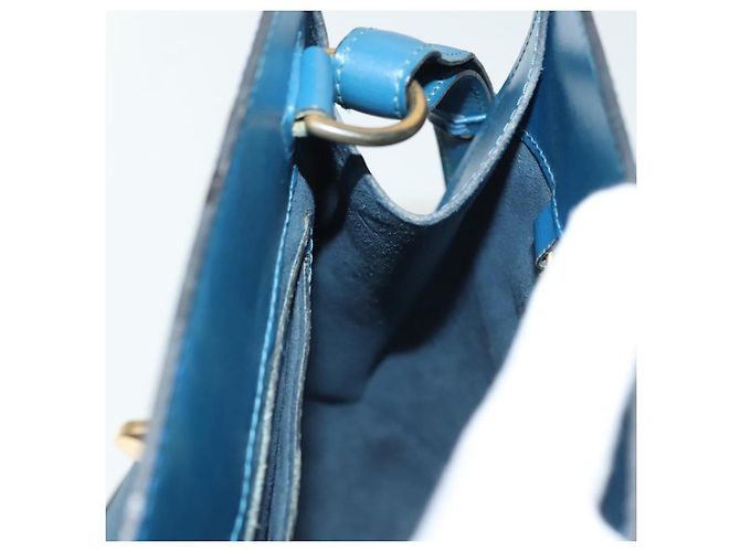 LOUIS VUITTON Borsa a Spalla Epi Cluny Blu M52255 LV Auth BA5000 - vista 18