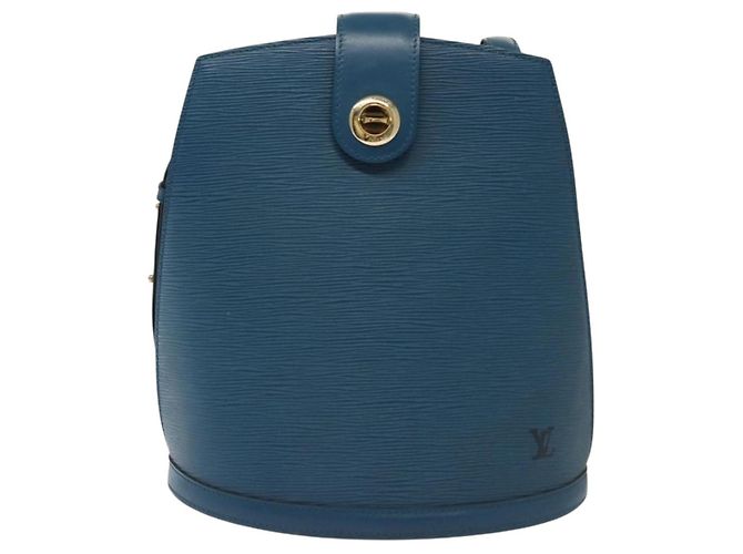 LOUIS VUITTON Borsa a Spalla Epi Cluny Blu M52255 LV Auth BA5000 - vista 2
