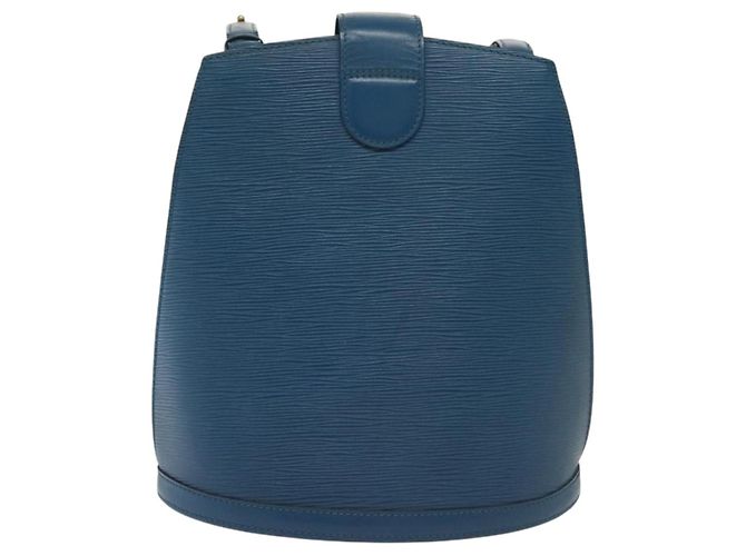 LOUIS VUITTON Borsa a Spalla Epi Cluny Blu M52255 LV Auth BA5000 - vista 3