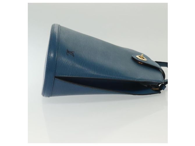 LOUIS VUITTON Borsa a Spalla Epi Cluny Blu M52255 LV Auth BA5000 - vista 4