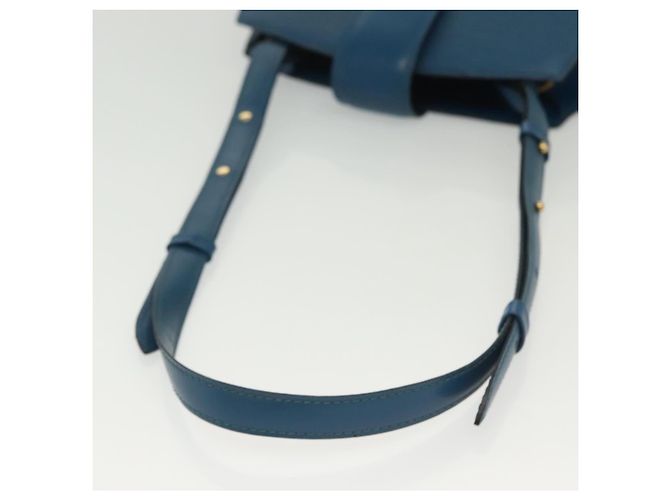 LOUIS VUITTON Borsa a Spalla Epi Cluny Blu M52255 LV Auth BA5000 - vista 7