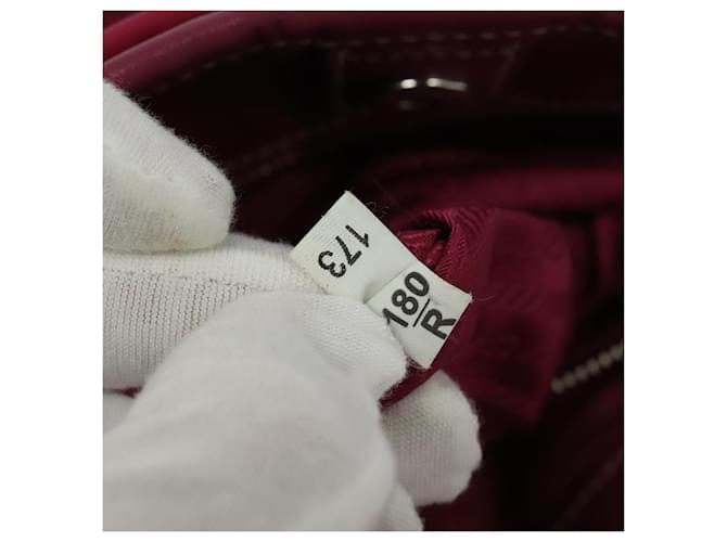 Borsa Tote PRADA Nylon 2way Rosa Argento Auth ki5875 - vista 22