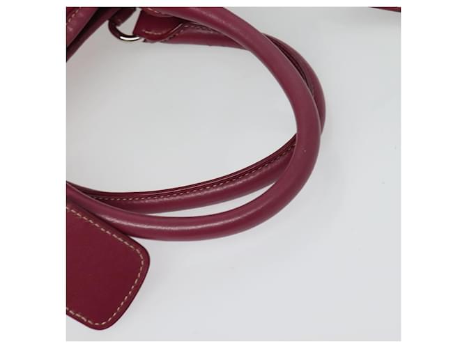 Borsa Tote PRADA Nylon 2way Rosa Argento Auth ki5875 - vista 7