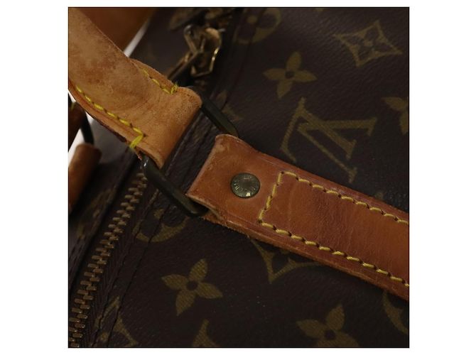 LOUIS VUITTON Borsa Boston Monogram Keepall 50 M41426 LV Auth 138405 Monogramma - vista 14