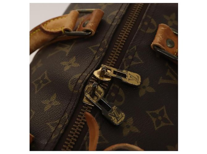 LOUIS VUITTON Borsa Boston Monogram Keepall 50 M41426 LV Auth 138405 Monogramma - vista 17
