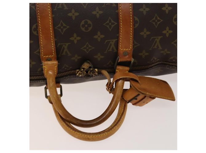 LOUIS VUITTON Borsa Boston Monogram Keepall 50 M41426 LV Auth 138405 Monogramma - vista 7