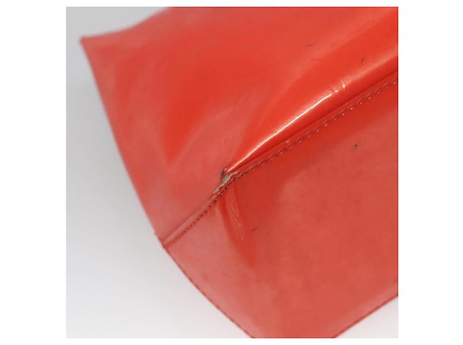 LOUIS VUITTON Monogram Vernis Wilshire PM Tasche Orange Sonnenuntergang M93644 Auth BA4975 - Ansicht 13