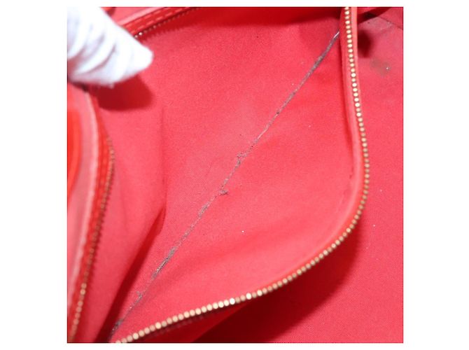 LOUIS VUITTON Monogram Vernis Wilshire PM Tasche Orange Sonnenuntergang M93644 Auth BA4975 - Ansicht 18