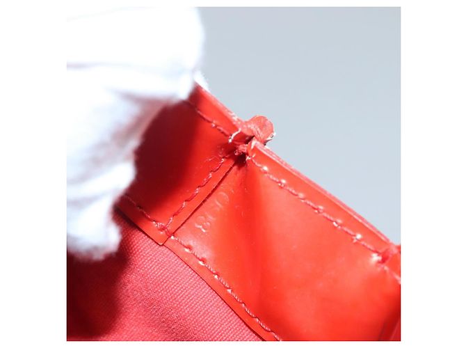 LOUIS VUITTON Monogram Vernis Wilshire PM Tasche Orange Sonnenuntergang M93644 Auth BA4975 - Ansicht 19