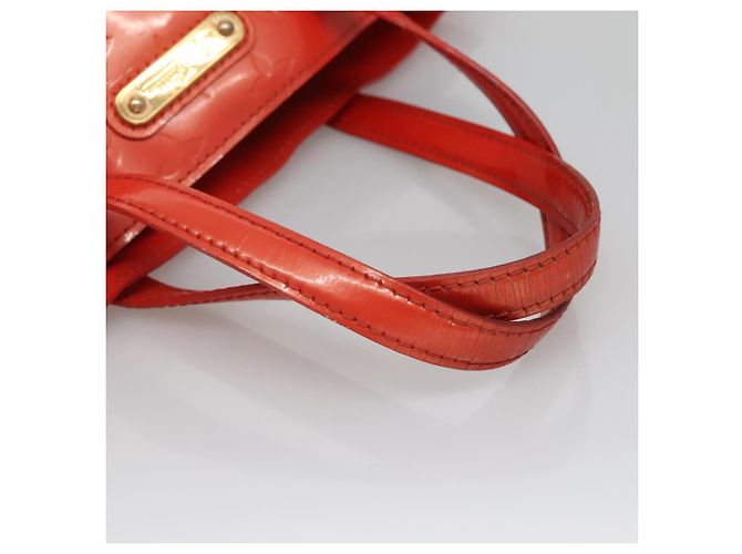 LOUIS VUITTON Monogram Vernis Wilshire PM Tasche Orange Sonnenuntergang M93644 Auth BA4975 - Ansicht 7