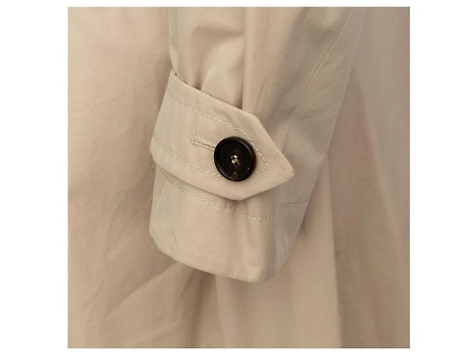 Abrigo Trench Max Mara The Cube de algodón beige - vista 10