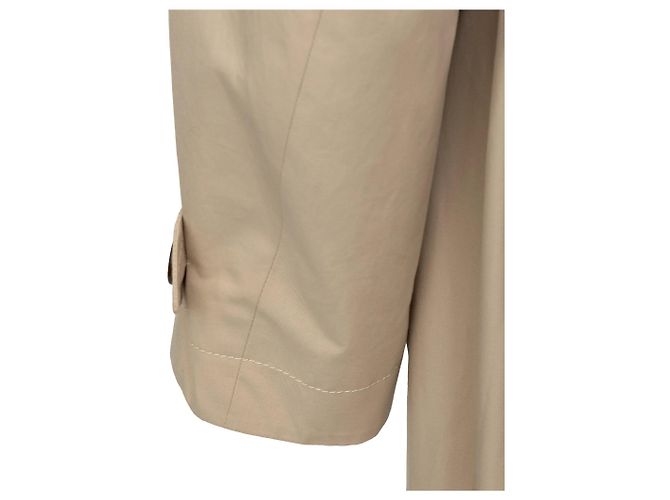 Abrigo Trench Max Mara The Cube de algodón beige - vista 11