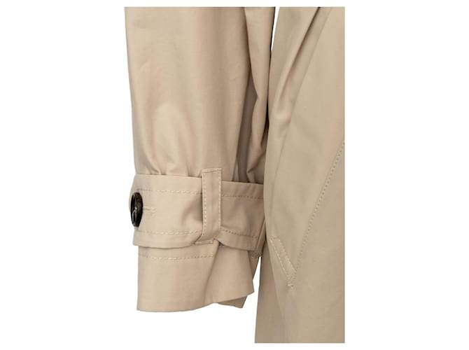 Abrigo Trench Max Mara The Cube de algodón beige - vista 12