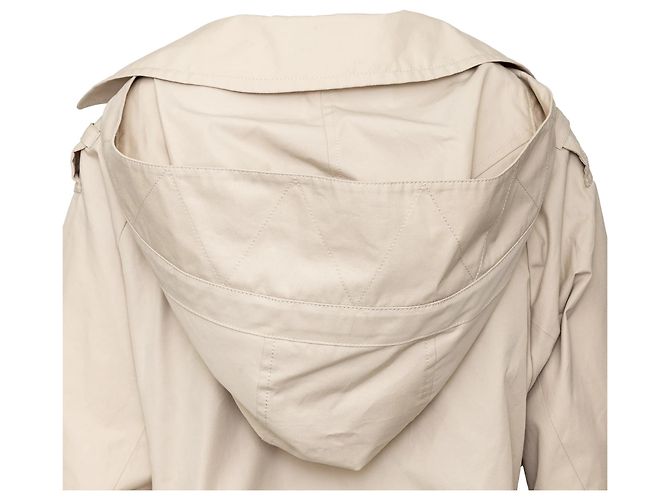 Abrigo Trench Max Mara The Cube de algodón beige - vista 5