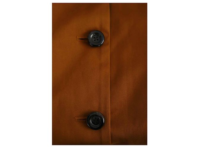 Marc Jacobs Trench coat in cotone marrone - vista 5