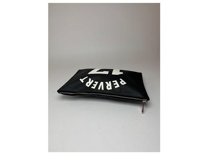 Givenchy Leder Clutch Schwarz Pervert 17 - Ansicht 11