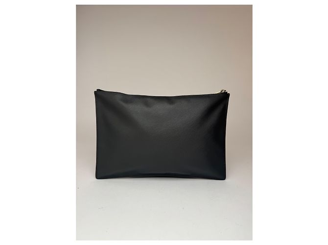 Givenchy Leder Clutch Schwarz Pervert 17 - Ansicht 2