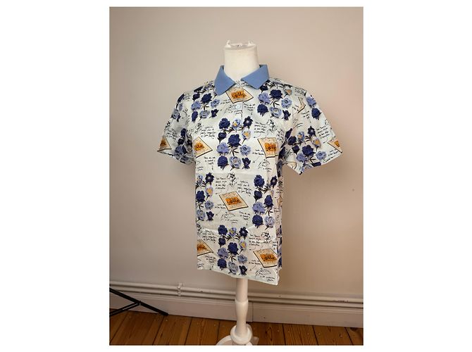 Polo Vintage Dior Blu Bianco L Multicolore - vista 13