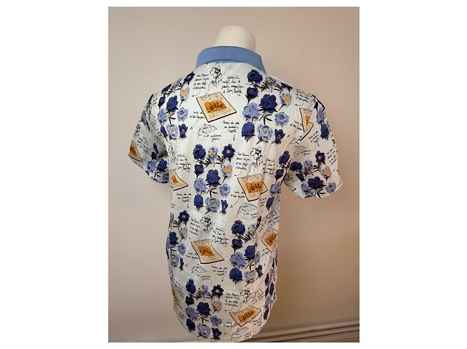 Polo Vintage Dior Blu Bianco L Multicolore - vista 15
