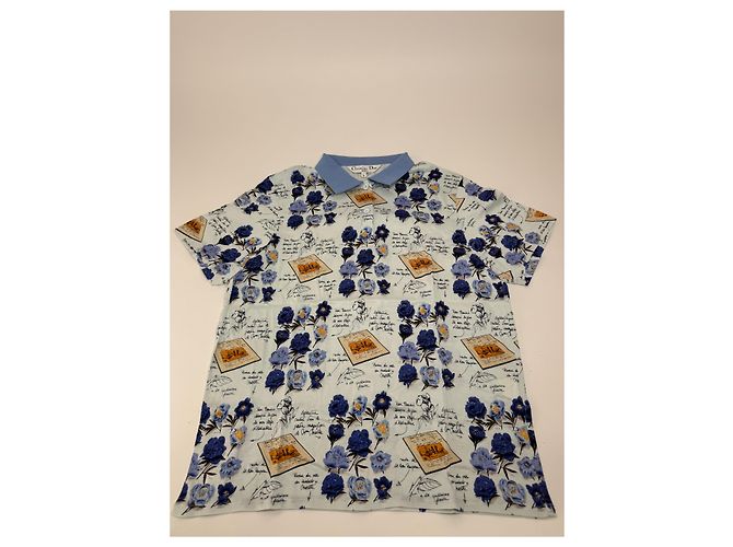 Polo Vintage Dior Blu Bianco L Multicolore - vista 4