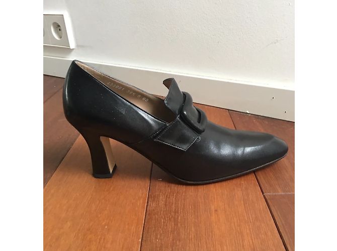 Autre Marque Schwarze Leder Schuhe Mario Valentino - Ansicht 2