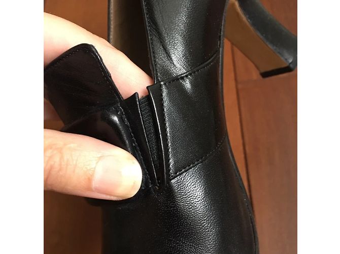 Autre Marque Schwarze Leder Schuhe Mario Valentino - Ansicht 5