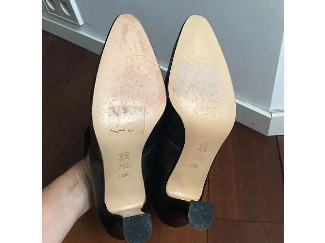 Autre Marque Schwarze Leder Schuhe Mario Valentino - Ansicht 8