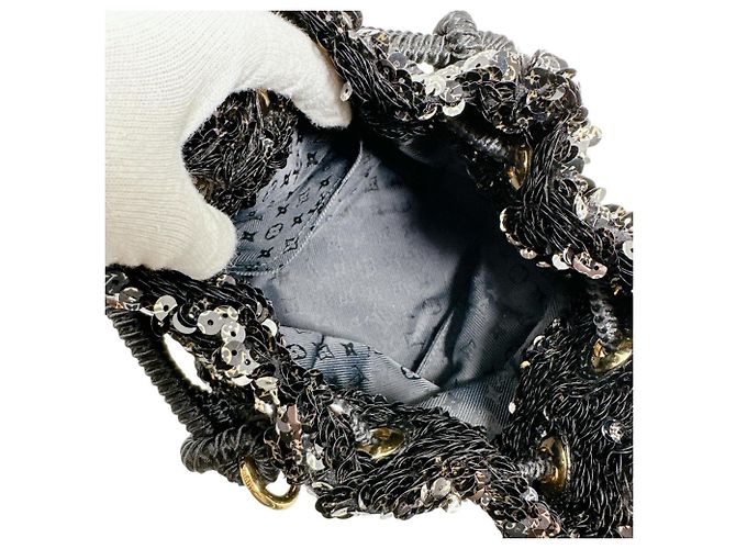 Borsa a tracolla Mini No Elococo di Louis Vuitton Nero - vista 12