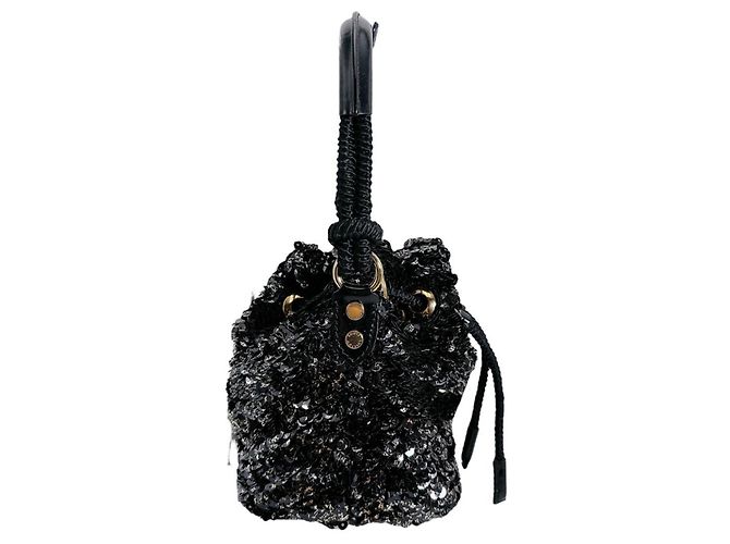 Borsa a tracolla Mini No Elococo di Louis Vuitton Nero - vista 3